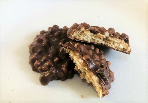 ゴプラーナミルクチョコレートクランチー中身画像